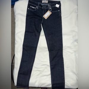 Just USA dark blue jeans straight leg size 9
